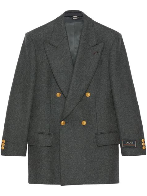 gucci wool coats|indigo wool gucci cashmere coat.